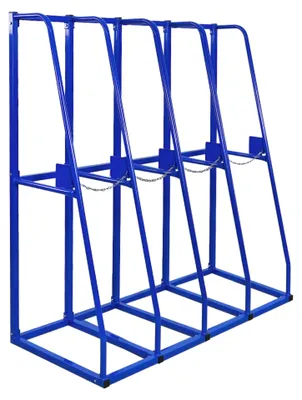 Produktbild von Vertikalregal RHINO | Komplettregal | HxBxT 150x135x60cm | Blau