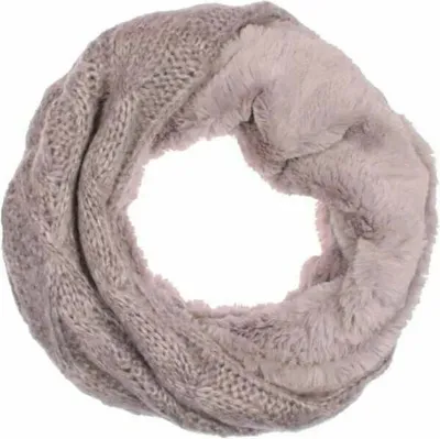 beige Loop Schal