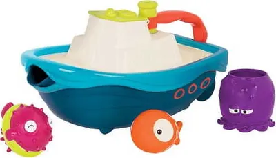 Produktbild von B.Spielzeug Boot von der Stange mit Zubehör