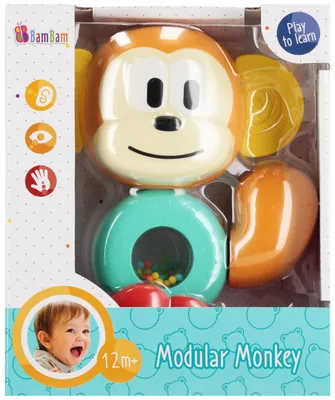 Obrázek produktu pro Zabawka modułowa Bam Bam Małpka