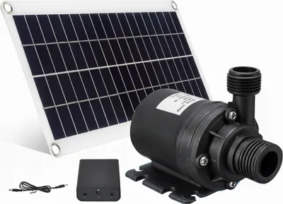Zdjęcie produktu dla Pompa Ogrodowa Solarna Do Oczka Wodnego Stawu Fontanna Zestaw Mocna 50W