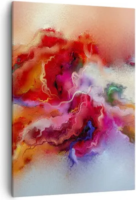 Produktbild von Bild auf Leinwand - Leinwandbild - Einteilig - Abstraktion modern - 50x70cm - Wand Bild - Wanddeko - Wandbilder - Leinwanddruck - Wanddekoration - Leinwand bilder - Wandbild - PA50x70-4035