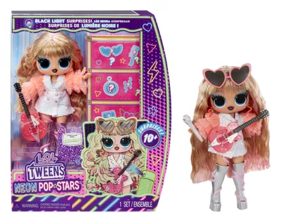 Produktbild von L.O.L. Surprise! Tweens Neon Pop Stars - Thea Stars, Modepuppe, Weiblich, 4 Jahr(e), Junge/Mädchen, Mehrfarbig