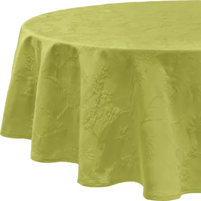 Produktbild von Erwin Müller Tischdecke Arnsberg" apfelgrün rund: 160 cm Ø"