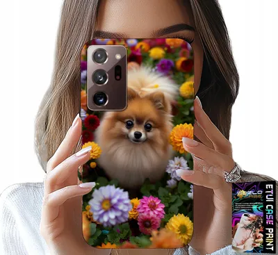 Immagine prodotto di Custodia Per Samsung Note 20 Ultra - Simpatico Cane, Custodia Pomerania + Pellicola