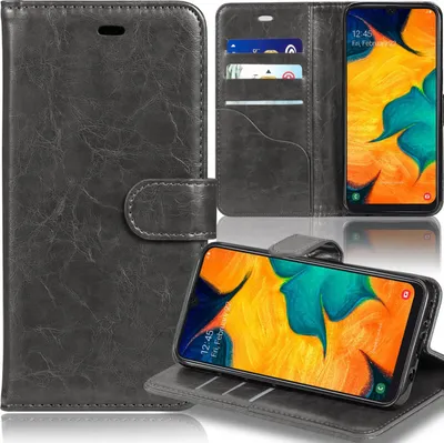 Produktbild von Samsung Galaxy A30 Wallet Bookstyle Grau