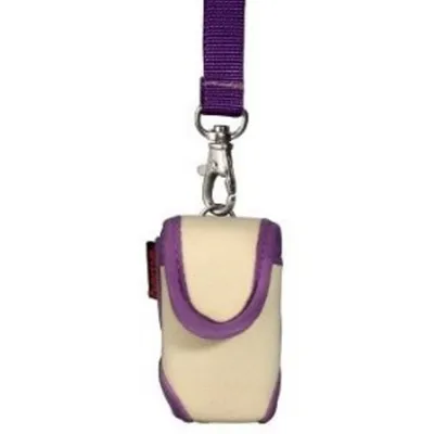 Produktbild von Neoprentasche 2Colors Gr. XS Beige/Violett für MP3-Player