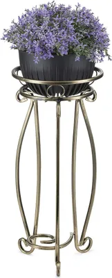 Produktbild von Dastal Blumenständer Metall gold 28x62 cm Dekoration
