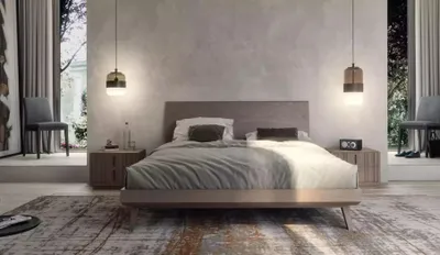 Produktbild von Schlafzimmer Bett 2x Nachttische Luxus Möbel 3 Stück Modern neu