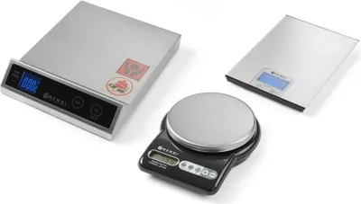 Produktbild von HENDI Digitale Küchenwaage bis 5 kg 1 g grad.