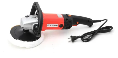 Image de Polisseuse électrique pour voiture - Polisseuse - 230 V - 1 400 W - Vitesse réglable en continu - 3,25 kg - Polissage et cirage - Pour voiture et meubles