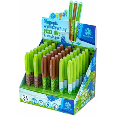 Zdjęcie produktu dla Długopis ASTRAPEN Oops! Pixel One - Niebieski, Rewolucyjna Technologia Zmazywania dla Idealnych Notatek!