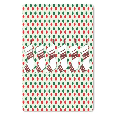 Produktbild von MuchoWow® Mauspad Mousepad Weihnachten - Muster - Vintage 18x27 cm - Mousepads - Maus Mat - Pad - Mausunterlage