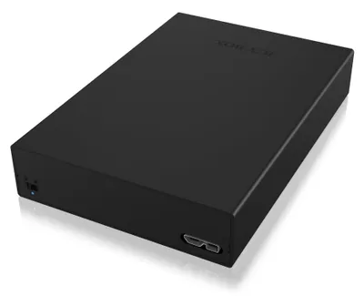 Produktbild von ICY BOX IB-256WP, Ext. Gehäuse für 2,5" SATA HDD/SSD (bis 15mm BH), USB 3.2 Gen 1, UASP, Schreibschutz-Funktion, Aluminium, Silikonhülle, HDD / SSD-Gehäuse, 2.5", SATA, Serial ATA II, Serial ATA III, 6 Gbit/s, Hot-Swap, Schwarz