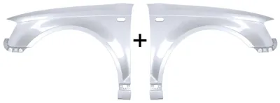 Image de Cache-boue Audi A3 8P, gauche et droite, référence LY7W, modèle 03-08, neuf, repeint