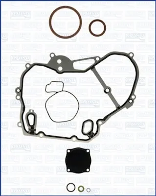 Produktbild von AJUSA 54150800 Dichtungssatz Kurbelgehäuse für OPEL ZAFIRA B (A05) Astra G CC (T98) Zafira A (T98) Vectra C Caravan (Z02) Vectra C Limousine (Z02)