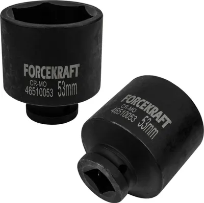 Obrázok produktu pre FORCEKRAFT hlboká hlavica s nárazovým mechanizmom 53 mm 3/4" 6-hranná
