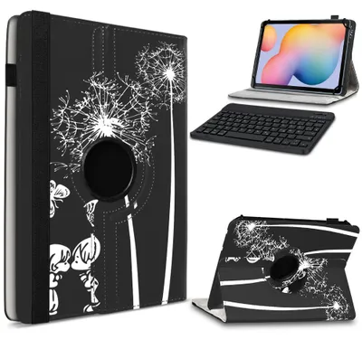 Produktbild von Tablet Hülle Tastatur Tasche Für Samsung Galaxy Tab S7 11" Schutzhülle BluetoothFarbe 360 Uni:Motiv 12
