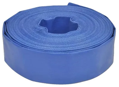 Produktbild von Flachschlauch, 100 m Länge, langlebige PVC-Konstruktion, armeegrün