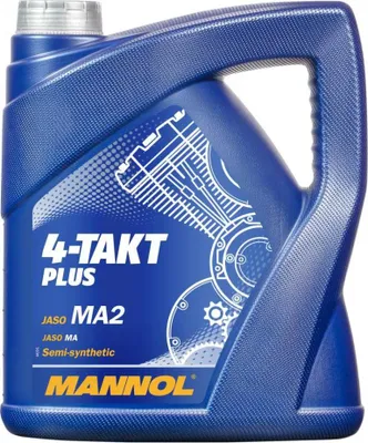 Zdjęcie produktu dla Olej Mannol 10W40 4L 4T Plus Api Sl Jaso Ma/Ma2