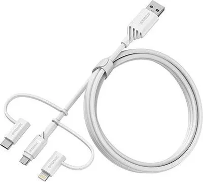 Immagine prodotto di OtterBox 3in1 USBA-Micro/Lightning/USBC cable, Cloud Dream White