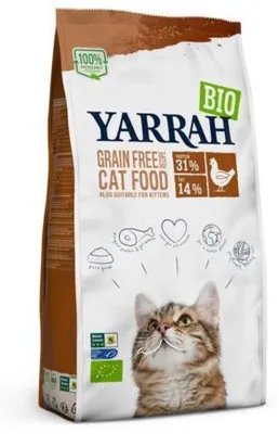 Productafbeelding van Yarrah Kattenvoergrainfree (800 gr)