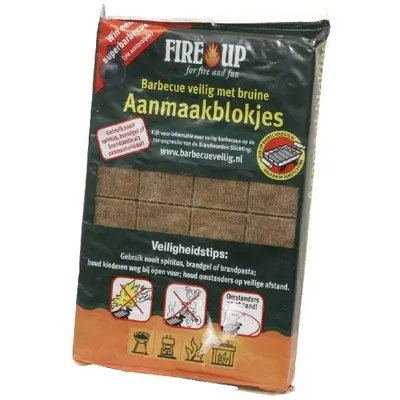 Immagine prodotto di Accendifuoco Basic Fire Up 24 pezzi