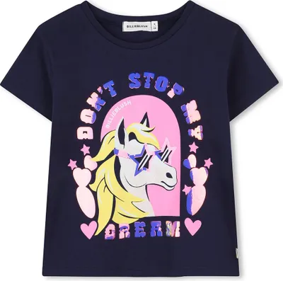 Produktbild von Billieblush U21630 Kurzarm-t-shirt Blau 12 Years Mädchen Blau 12 Years