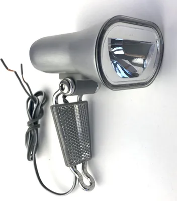 Obrázok produktu pre Predné svetlo Philips LED pre e-bike strieborné s reflektorom na montáž na vidlicu