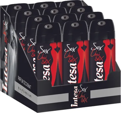 Produktbild von Intesa Unisex Sextreme Parfum Deodorant 12 x 125 ml