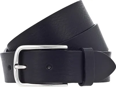Produktbild von Vanzetti Herren Gürtel - Vollledergürtel, Dornschließe, gemillt Schwarz 90 cm