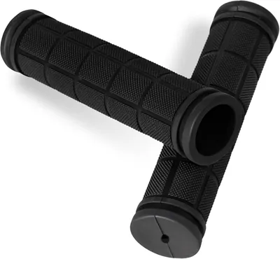 Imagen del producto de Puños para bicicleta, diseño ergonómico, goma suave, 22 mm, agarre antideslizante para bicicleta de montaña