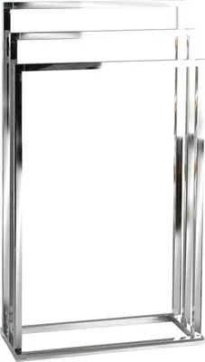 Produktbild von Handtuchhalter - 49 x 82 cm - Chromfarben - Metall - 3 Halter