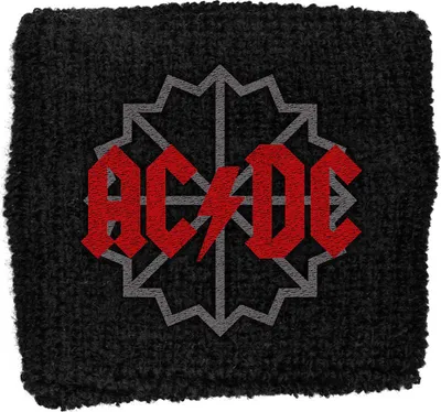 Produktbild von AC/DC - Black Ice Logo Schweißband
