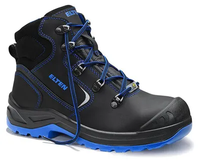 Produktbild von Damen-Sicherheitsschnürstiefel LENA black-blue Mid ESD S3, Gr. 42