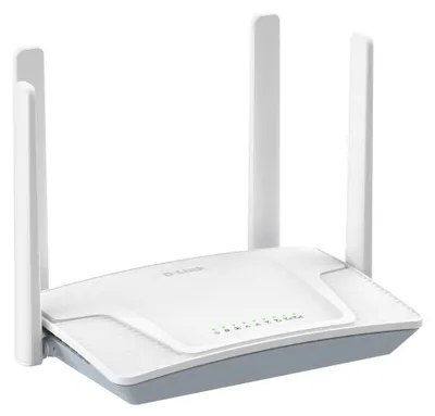 Zdjęcie produktu dla D-Link G416C/E, Wi-Fi 6 (802.11ax), Dual-band (2.4 GHz/5 GHz), Przewodowa sieć LAN, 4G, Biały, Router biurkowy