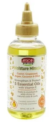 Obrázok produktu pre African Pride Moisture Miracle 5 esenciálnych olejov 118ml