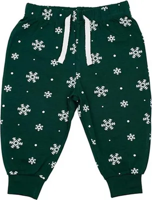 Produktbild von Single-Jersey Lounge-Babyhose mit elastischem Bund, Kordelzug und Bündchen