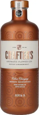 Produktbild von Crafter's Aromatic Flower Gin 44,3% Vol. 0,7l
