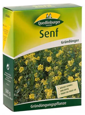 Produktbild von Senf 500 g | Gründünger von Quedlinburger