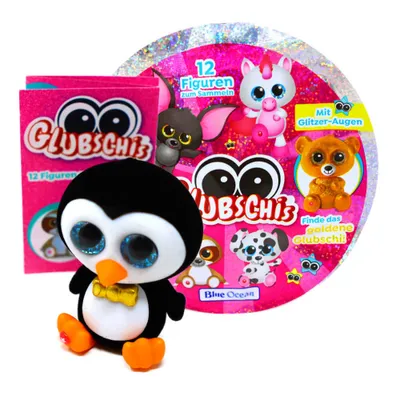 Produktbild von Blue Ocean Glubschis Sammelfiguren Serie 1 - Glubschi Glitzer Figur - Auswahl Figur 11. Sniffy