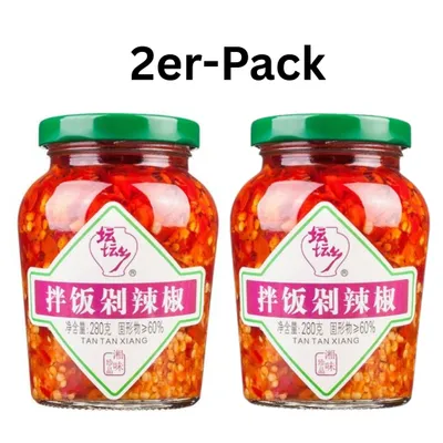 Produktbild von 2er-Pack Tantanxiang Bibimbap Pfeffersoße 280g