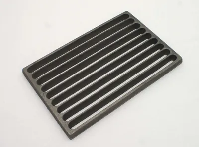 Image de Grille de poêle 17 x 26 cm Grille de cheminée Fonte