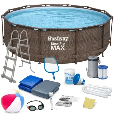 Obrázok produktu pre Basen Ogrodowy Stelaňľowy 366 X 100 Cm 18W1 Bestway 56709