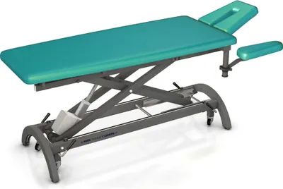 Produktbild von HWK Therapieliegen Elektrische Therapieliege "Impuls E4", 80 cm, Agave, Graualuminium