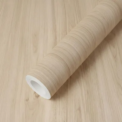 Produktbild von Selbstklebende Folie in heller Eichenholzoptik, Meterware – Selbstklebende Beschichtung für Küche, Möbel und Bad – 60 cm x 50 m
