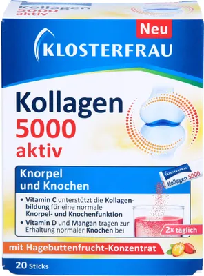 Image de Klosterfrau Kollagen 5000 aktiv Cartilage et os (20 pces)