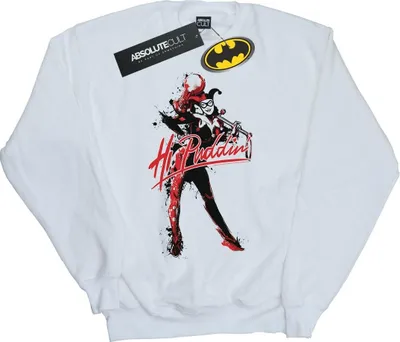 Produktbild von DC Comics - "Hi Puddin" Sweatshirt für Herren BI12353 (S) (Weiß)