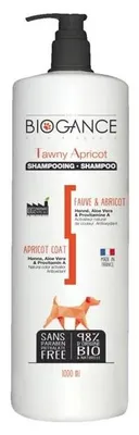 Image de Shampoing Biogance Tawny Apricot – pour pelage fauve 1 l