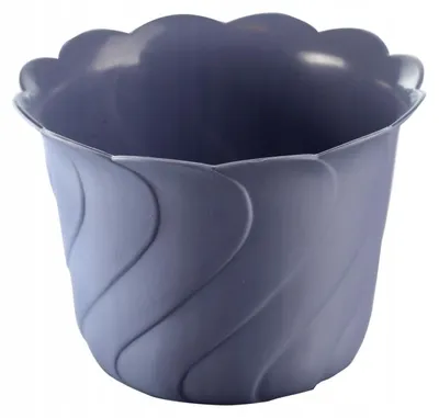 Obrázek produktu pro Plastový květináč Batik bez podmisky grafitový 19 cm